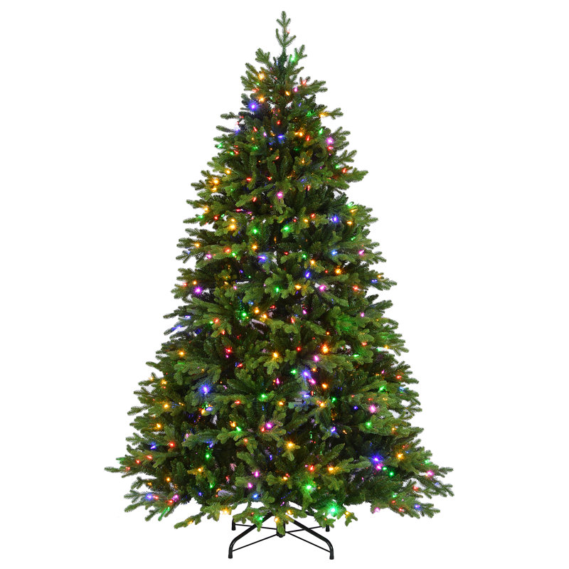 The Holiday Aisle® Cascade 7.5' Green Fir Artificial Christmas Tree